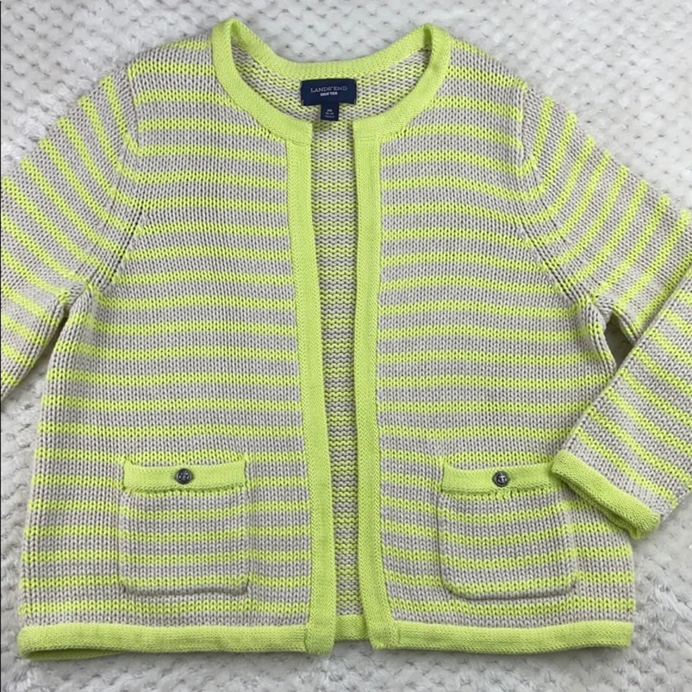 Lands’ End Drifter Knit Cardigan
